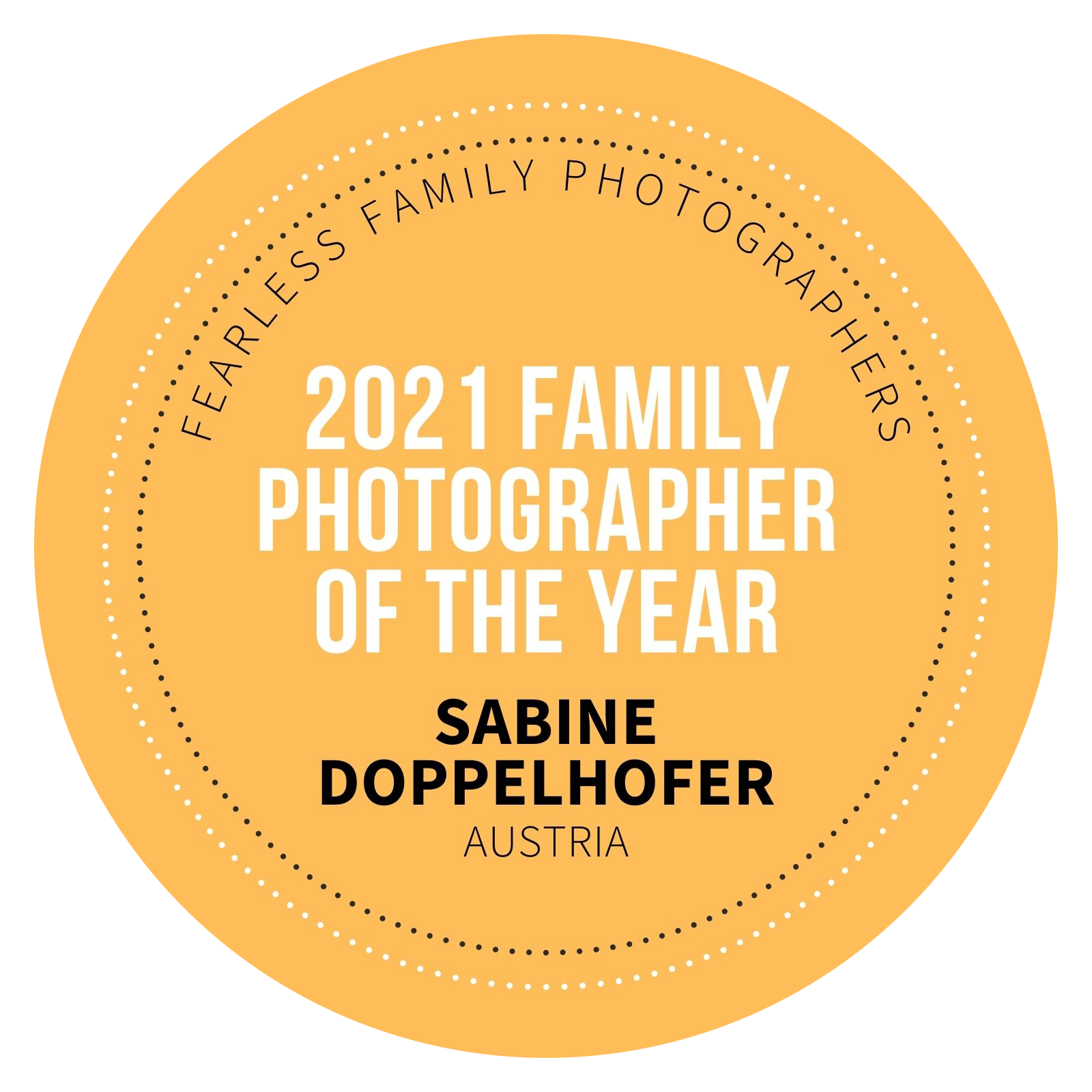 2021 Fearless Family Photographer of the Year - Sabine Doppelhofer