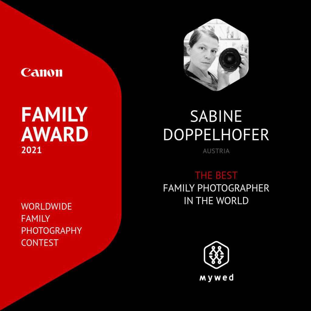 Badged best family photographer in the world MyWed