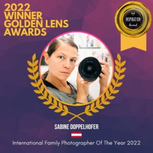 2022 Winner Golden Lens Award - Sabine Doppelhofer - International Family Photographer of the Year 2022
